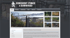 Desktop Screenshot of dineheryfence.com